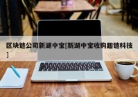 区块链公司新湖中宝[新湖中宝收购趣链科技]
