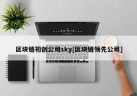 区块链初创公司sky[区块链领先公司]